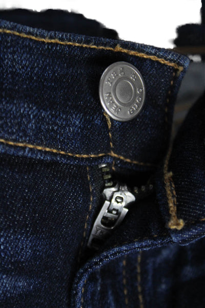 Rag & Bone Jean Womens Skinny Jeans Blue Mid Rise Size 24