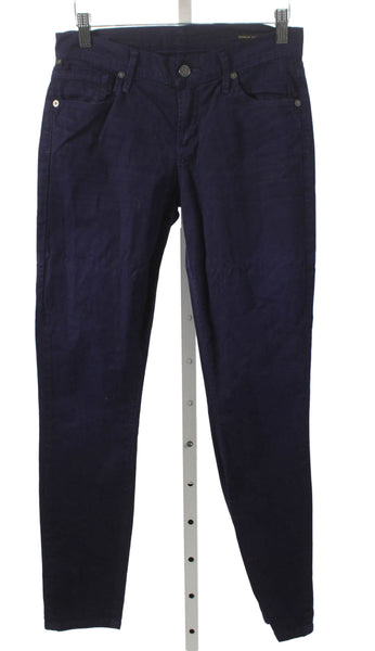 Citizens of Humanity Women Skinny Purple Jeans Mid-Rise Cotton 28in Size 26