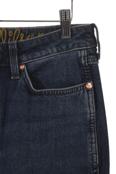 Wrangler Womens Straight Jeans Blue Cotton Blend Mid Rise Size 29