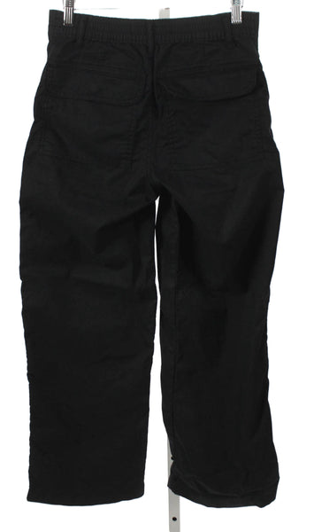 Sanctuary Women Cargo Pants Black Cotton Button Size 26