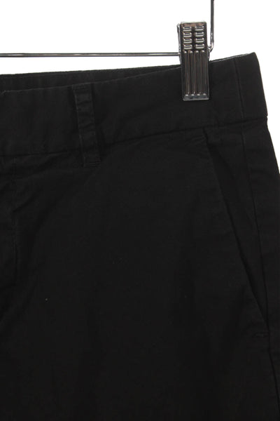 Nili Lotan Womens Ankle Pants Black Cotton Solid Size 2