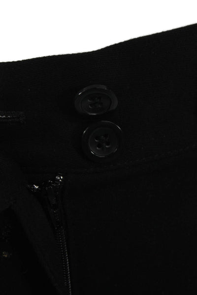 A.P.C. Women Dress Pants Black Viscose Button Inseam 27 Size 34