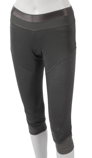 Adidas by Stella McCartney Womens Gray Capri Leggings Size XS