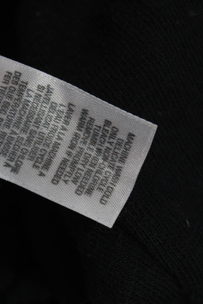 Splendid Womens Jogger Pants Black 100% Cotton Drawstring Size XS