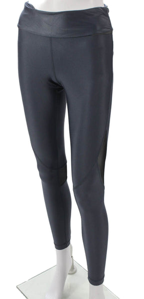 ALALA Women Compression Leggings Gray Nylon Pull On Size S