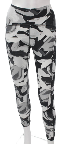 ENDVR Womens Floral Multicolor Nylon Ankle Leggings Size XS