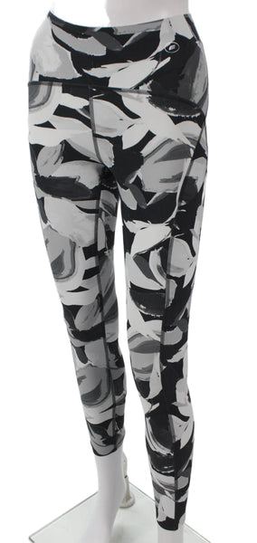 ENDVR Womens Floral Multicolor Nylon Ankle Leggings Size XS