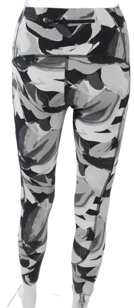 ENDVR Womens Floral Multicolor Nylon Ankle Leggings Size XS