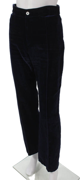 Lisou Womens Blue Cotton Dress Pants Size 4