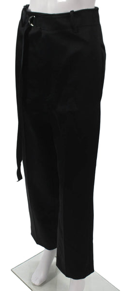 Joseph Womens Dress Pants Black Acetate Zip Inseam 27 Size 34