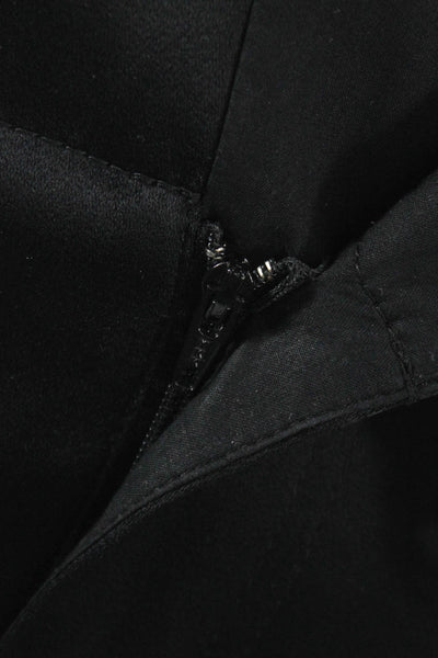 Joseph Womens Dress Pants Black Acetate Zip Inseam 27 Size 34