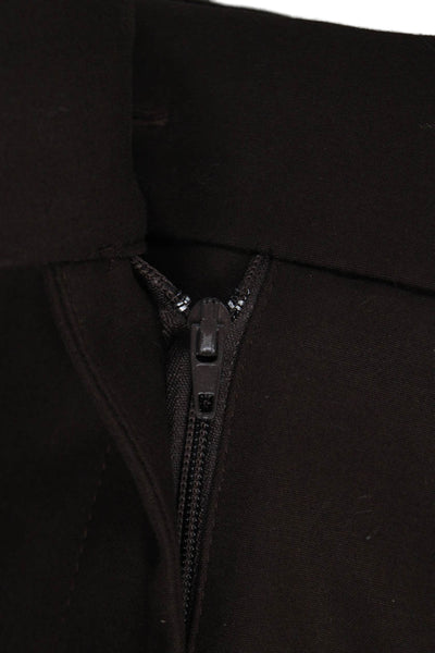 The Fold Womens Dress Pants Brown Cotton Size 2