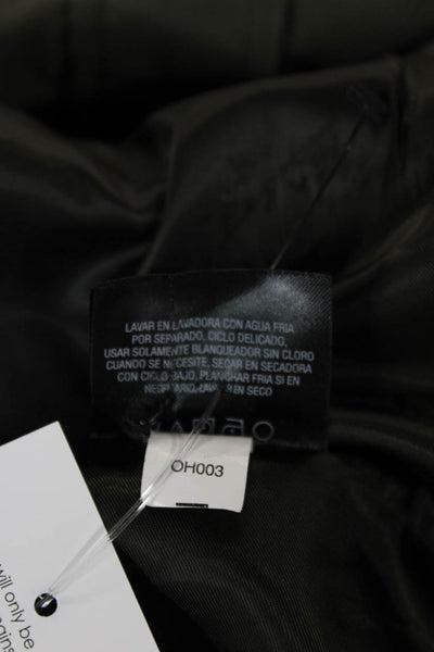 Barneys New York Women Jogger Pants Black Cotton Geometric Drawstring Size M