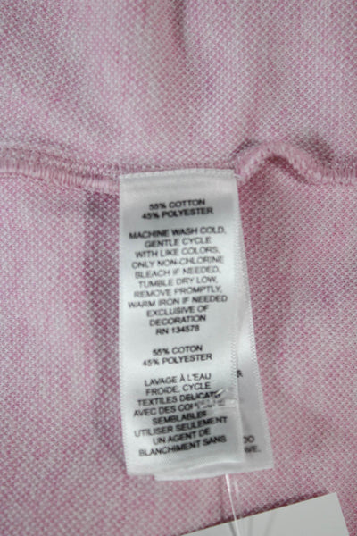 Vineyard Vines Womens Striped Cotton Pullover Sweatshirt Pink Size XS