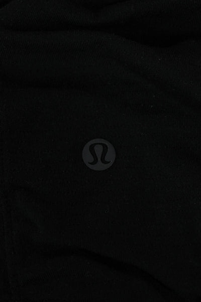 Lululemon Mens T-Shirt Gray Polyester Blend Crew Neck Short Sleeve Size S