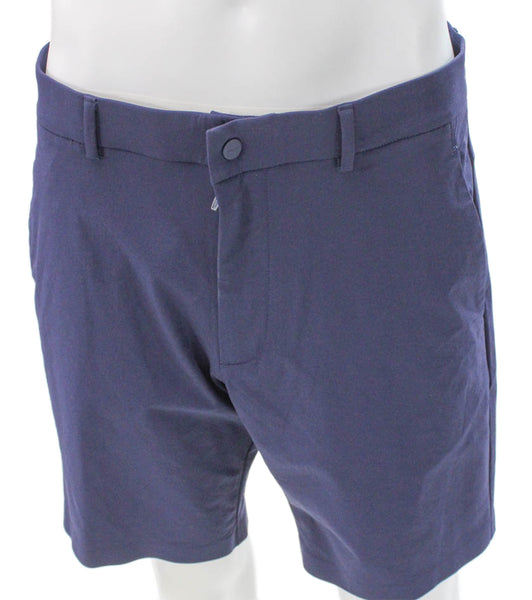 RLX Ralph Lauren Men Athletic Blue Nylon Shorts Size 32