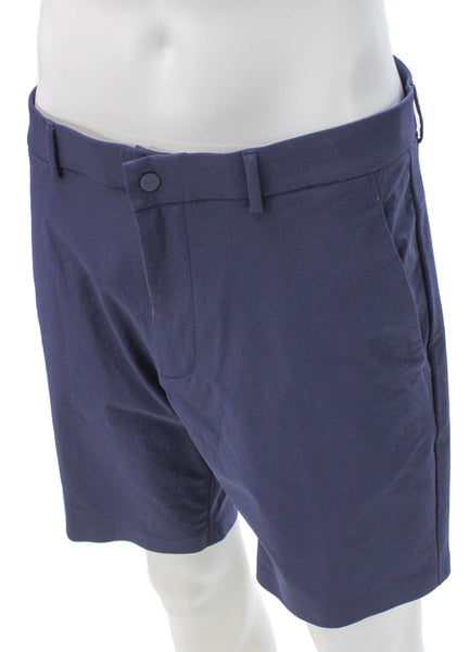 RLX Ralph Lauren Men Athletic Blue Nylon Shorts Size 32