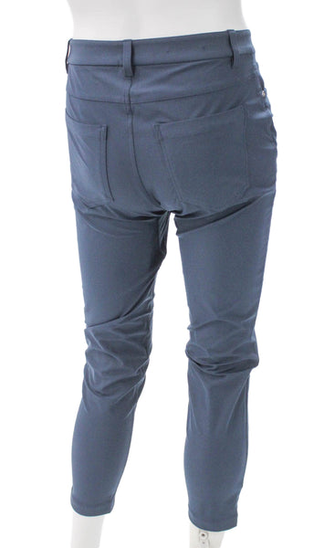 Lululemon Mens Pants Blue Button Elastomultiester Inseam 26 Size 28