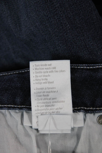Paige Womens Bootcut Jeans Blue Mid-Rise 31in Inseam Cotton Blend Size 29