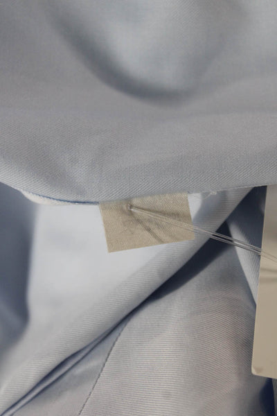 Ledbury Mens Long Sleeves Button Down Dress Shirt Sky Blue Size 15.5 39