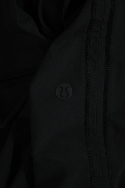 Lululemon Women Gray Jogger Drawstring Polyamide Size 12