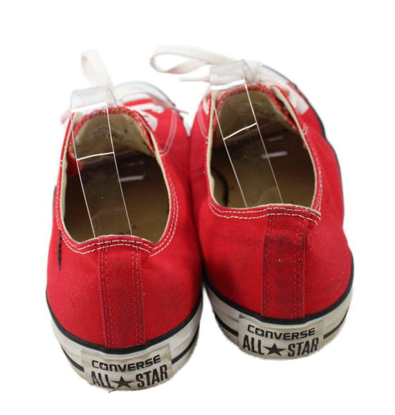 Converse Mens All Star Chuck Taylor Low Top Sneakers Red Size 14