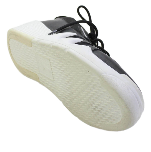 Giuseppe Zanotti Womens Leather Satin Talon Sneakers Black Size 39.5 9.5