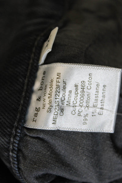 Rag & Bone Mens Straight Gray Cotton Jeans Size 31