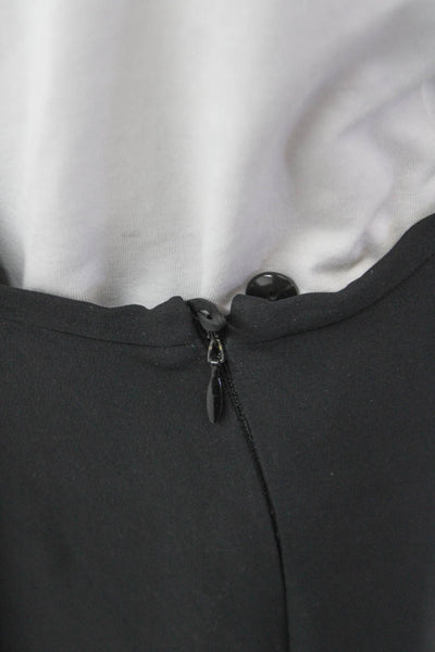 Giorgio Armani Women A-Line Long Viscose Gray Skirt Zip Size 48