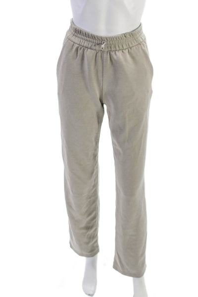 Lululemon Womens Sweatpants Gray Drawstring Recycled Polyester Inseam 32 Size 2