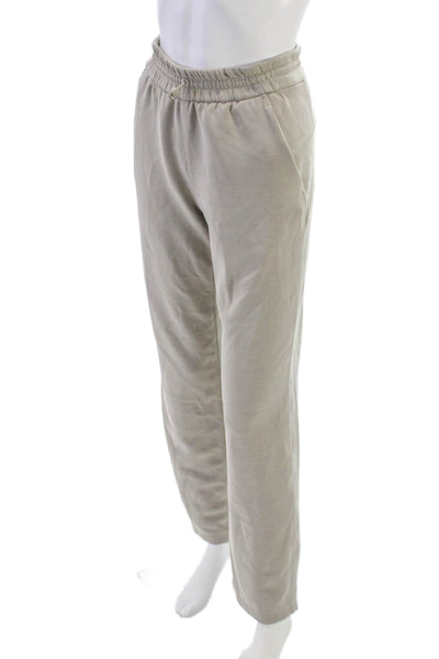 Lululemon Womens Sweatpants Gray Drawstring Recycled Polyester Inseam 32 Size 2