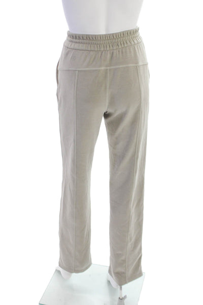 Lululemon Womens Sweatpants Gray Drawstring Recycled Polyester Inseam 32 Size 2