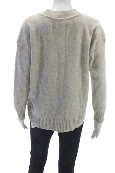 Pilcro and the Letterpress Anthropologie Women Cashmere Mockneck Sweater Size S