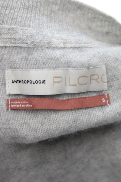 Pilcro and the Letterpress Anthropologie Women Cashmere Mockneck Sweater Size S