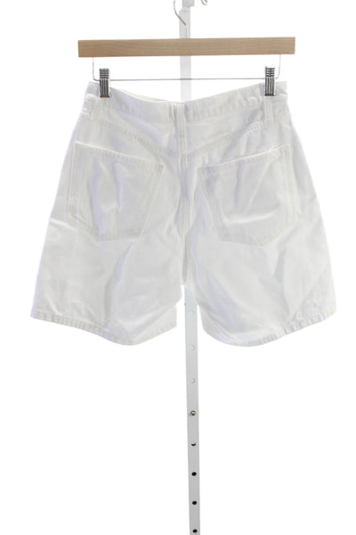 Joes Jeans Womens Shortall White Cotton Size 25