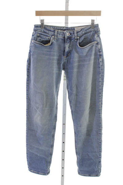 Rag & Bone Womens Straight Jeans Blue Size 26