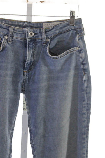 Rag & Bone Womens Straight Jeans Blue Size 26