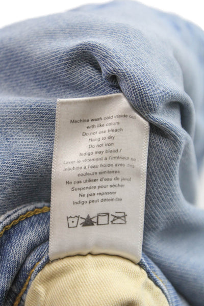 Rag & Bone Womens Straight Jeans Blue Size 26