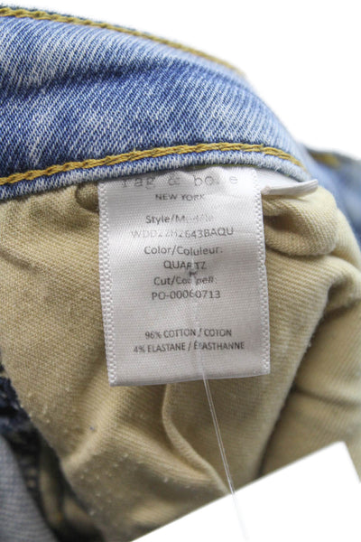 Rag & Bone Womens Straight Jeans Blue Size 26