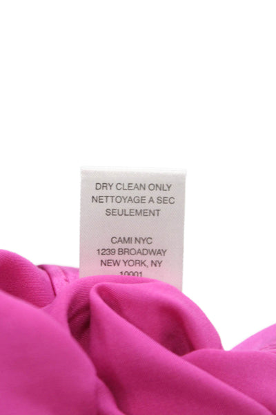 Cami NYC Womens Pink Silk Cowl Neck Tank Sleeveless Size XS