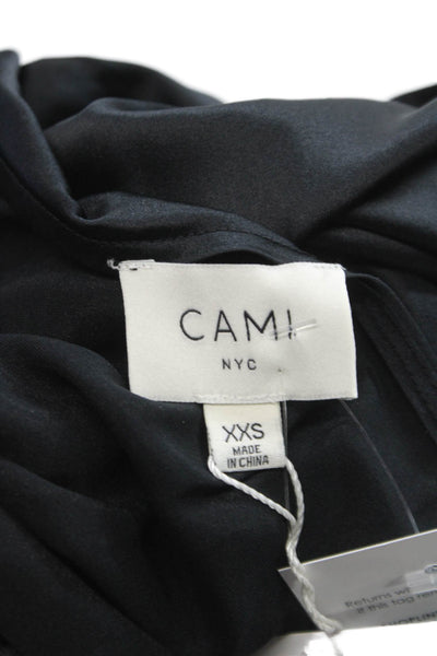 Cami NYC Women One Shoulder Sleeveless Jumpsuit Gray Size 2XS