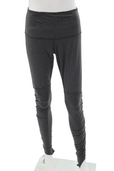 Lululemon Womens Legging Gray Flecked Nylon Size 8