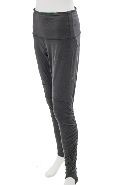 Lululemon Womens Legging Gray Flecked Nylon Size 8