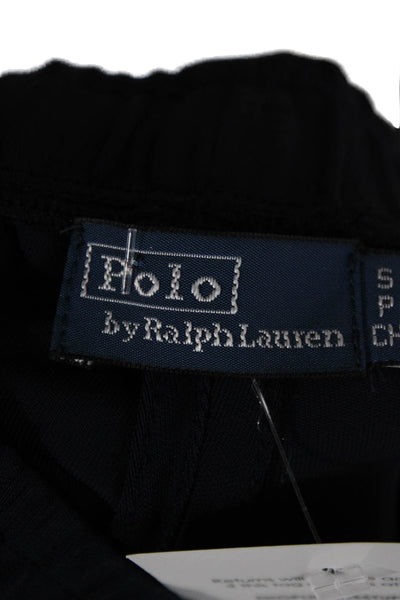 Polo Ralph Lauren Women Sweatpants Blue Viscose Drawstring Petite Size S