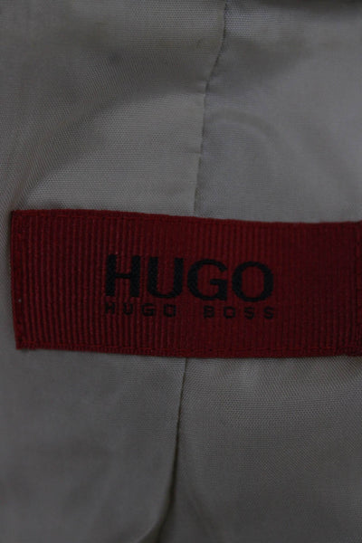 Hugo Hugo Boss Women Trench Coat Beige Button Long Sleeve Size 4