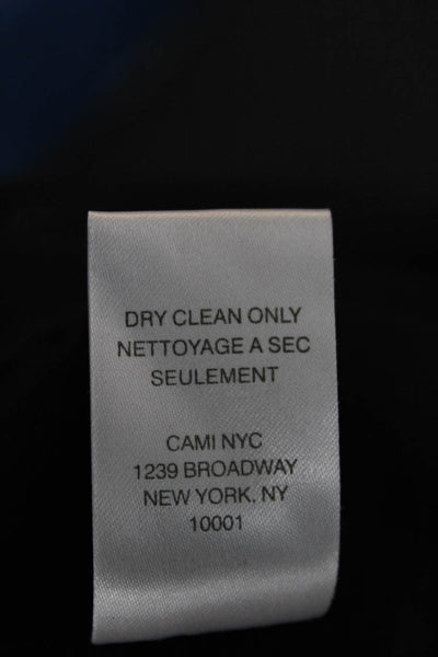 Cami NYC Womens One Shoulder Sleeveless Organic Cotton One Piece Black Size 00