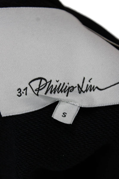 3.1 Phillip Lim Womens Basic Cotton Crew Neck Short Sleeve Blouse Size S