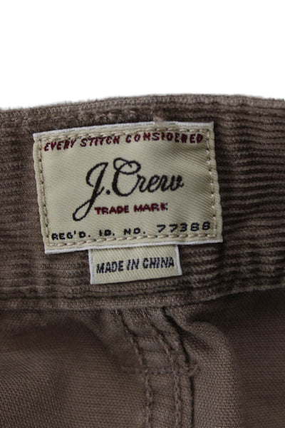 J Crew Mens Chino Pants Beige Cotton Stretch Size 31