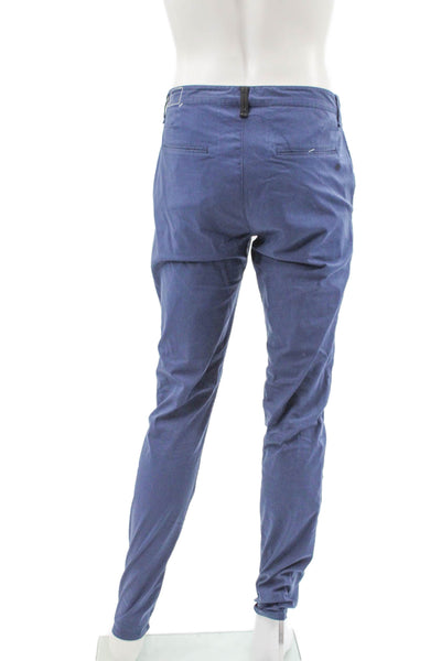 Rag & Bone Mens Chino Pants Blue Cotton Button Size 32