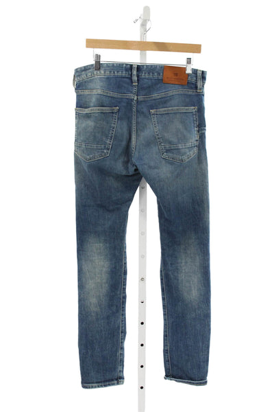 Scotch & Soda Men Skinny Jeans Blue Cotton Button Size 29